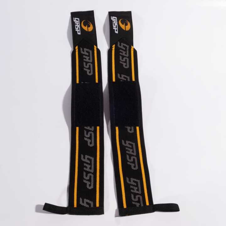 GASP Wrist Wraps: 80% Cotton, Thumb Loop, 18 Inches