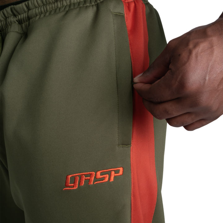 Pantaloni tuta palestra uomo GASP: tessuto scuba stretch