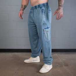 Pantaloni baggy V2 GASP: cotone 300 g/m² lavaggio vintage