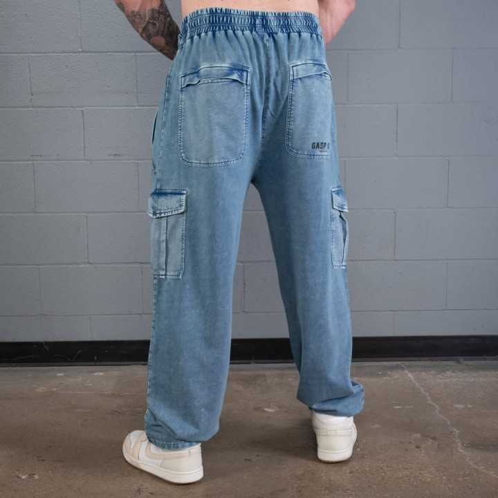 Pantaloni baggy V2 GASP: cotone 300 g/m² lavaggio vintage