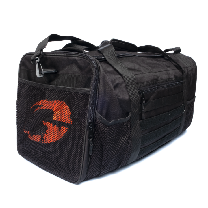 Borsa palestra 50 L Gasp: tasca umido e sistema Molle