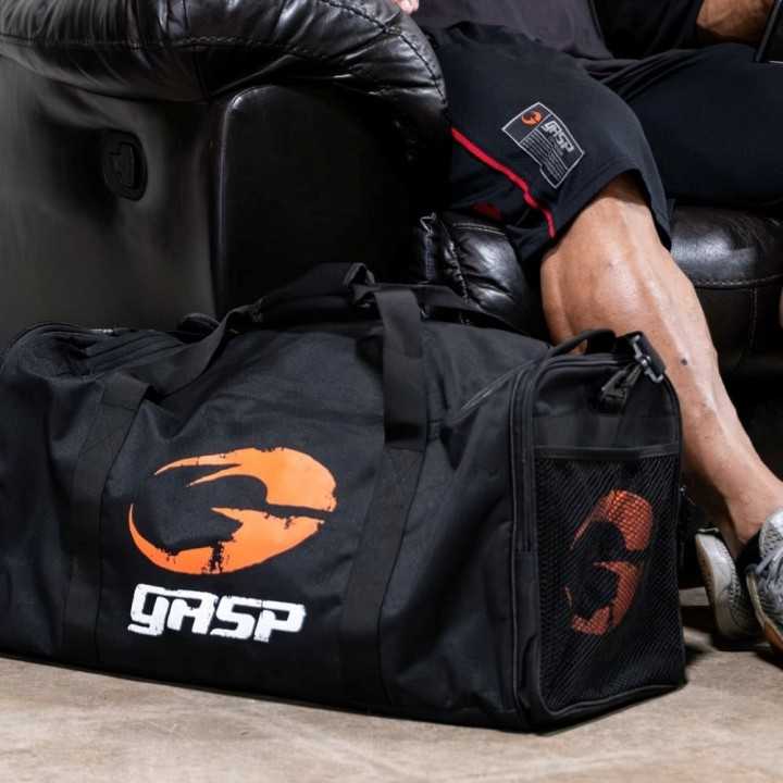 Borsa palestra 50 L Gasp: tasca umido e sistema Molle