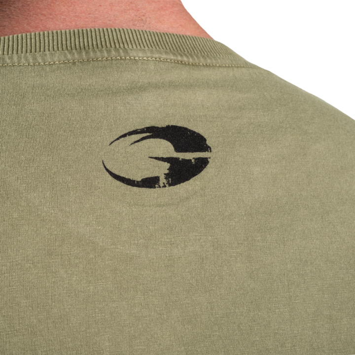 T-shirt uomo regular fit Gasp: cotone acid wash