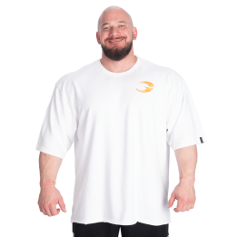 GASP oversized men's gym tee: heavyweight bio-washed
