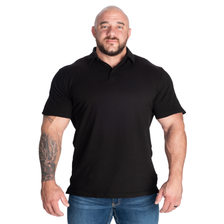 Polo uomo bodybuilding GASP: cotone elasticizzato