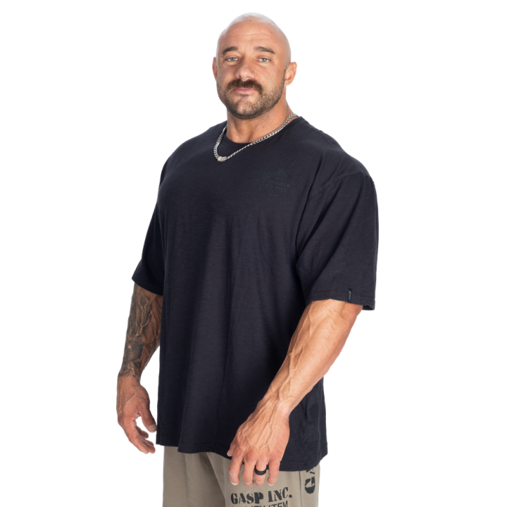 T-shirt oversize uomo GASP: cotone slub