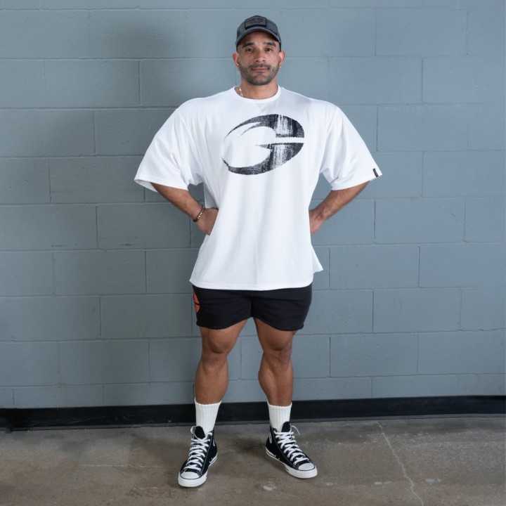 T-shirt mesh uomo GASP: vestibilità oversize