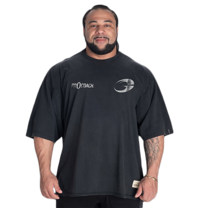 GASP oversized men's tee: heavy cotton