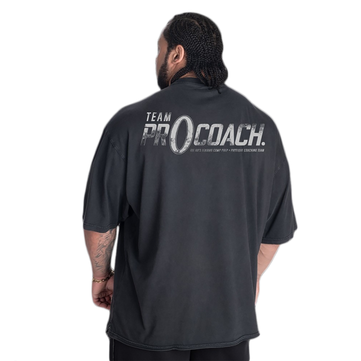 GASP oversized men's tee: heavy cotton