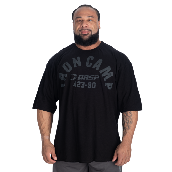 GASP oversized men's t-shirt: slub cotton