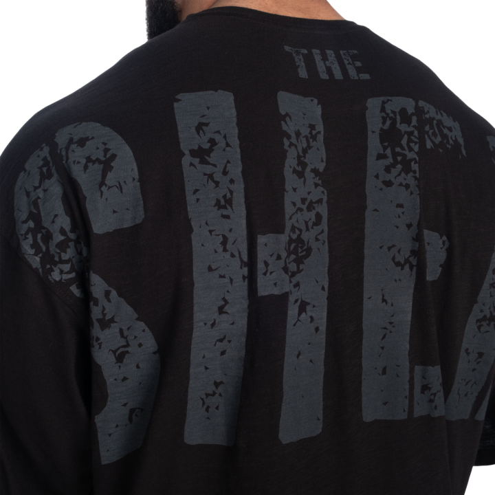 GASP oversized men's t-shirt: slub cotton