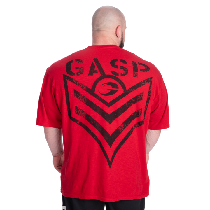 Oversized gym t-shirt GASP: slub cotton