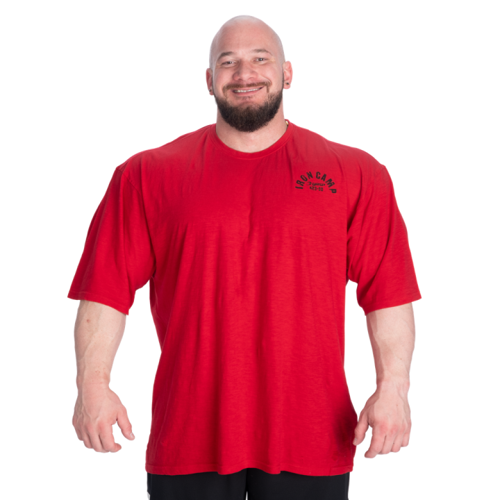 T-shirt palestra oversize GASP: cotone slub