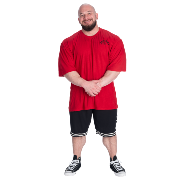 T-shirt palestra oversize GASP: cotone slub