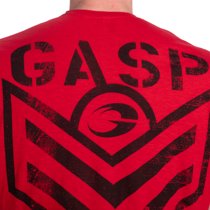 T-shirt palestra oversize GASP: cotone slub