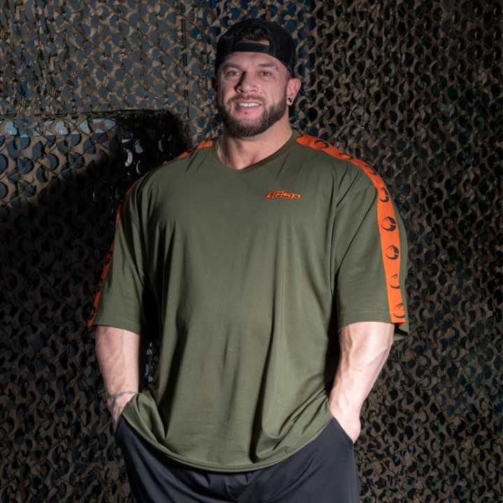 T-shirt oversize uomo Gasp: cotone leggero