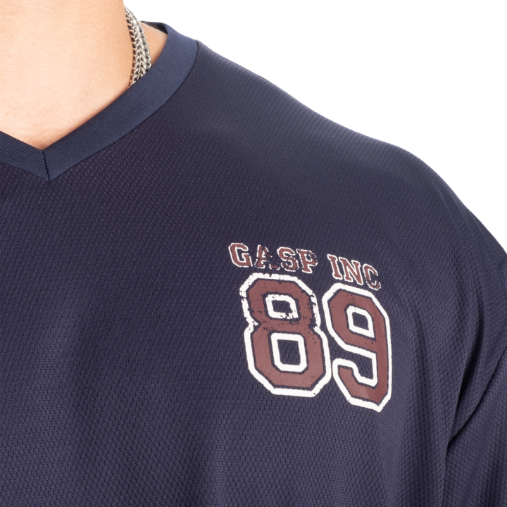 Men's mesh gym t-shirt GASP: oversized fit