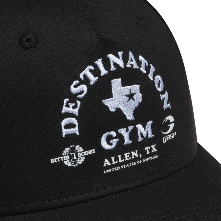 Cappellino snapback Destination GASP: visiera curva