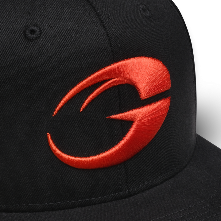Flatbrim Cap GASP: High Profile Cotton Canvas Snapback