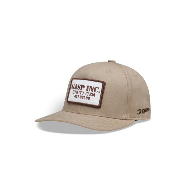 Canvas cap GASP: 100% cotton, 6 panels and curved brim