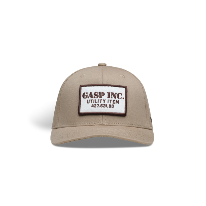 Cappellino canvas GASP: 6 pannelli e visiera curva