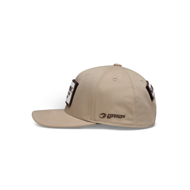 Cappellino canvas GASP: 6 pannelli e visiera curva
