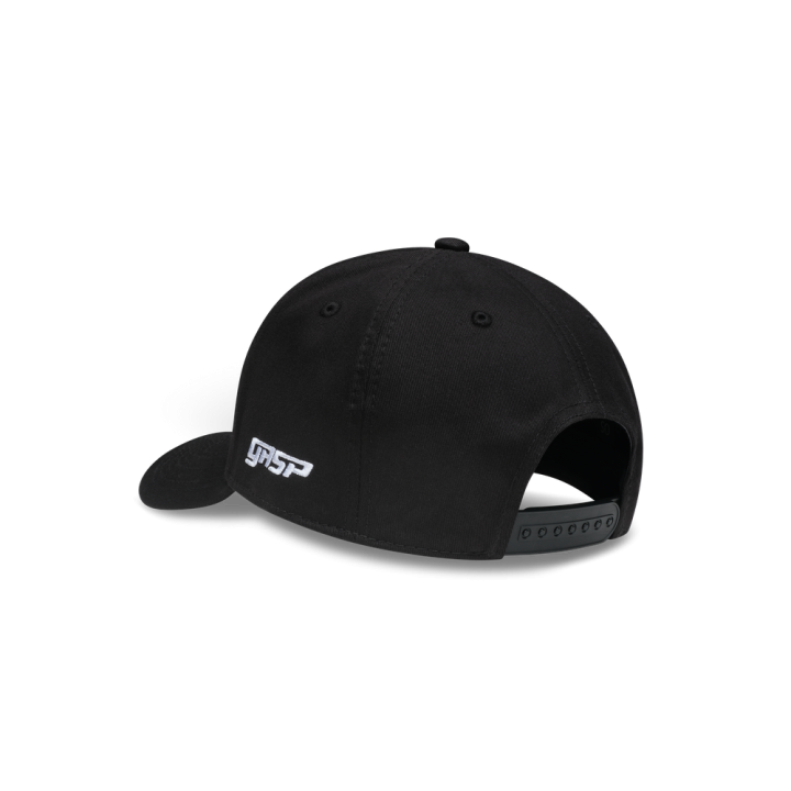 GASP Original Cap: Curved Brim Snapback in 100% Cotton