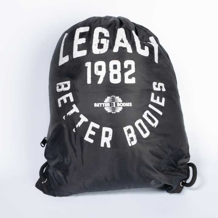 Sacca palestra in nylon BETTER BODIES: tasca con zip