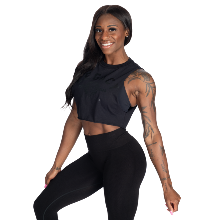 Canotta Legacy Cut crop donna Better Bodies: cotone 100%