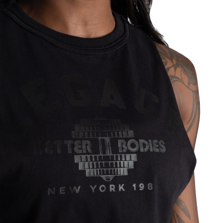 Canotta Legacy Cut crop donna Better Bodies: cotone 100%