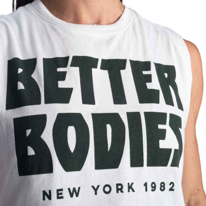 Women's NY Crop Tank Better Bodies: Vintage Washed Cotton