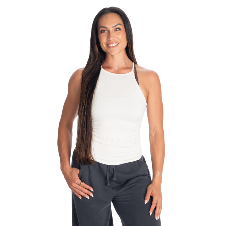 Canotta halter donna Better Bodies: asciugatura rapida
