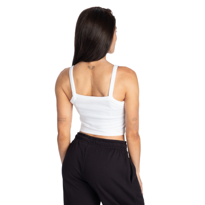 Canotta crop donna Better Bodies: cotone elasticizzato