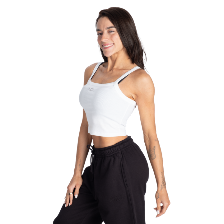 Canotta crop donna Better Bodies: cotone elasticizzato