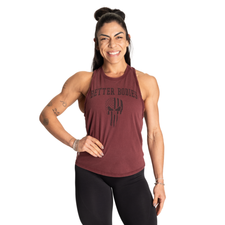 Canotta Donna Skull Empire Better Bodies: Cotone Lavato