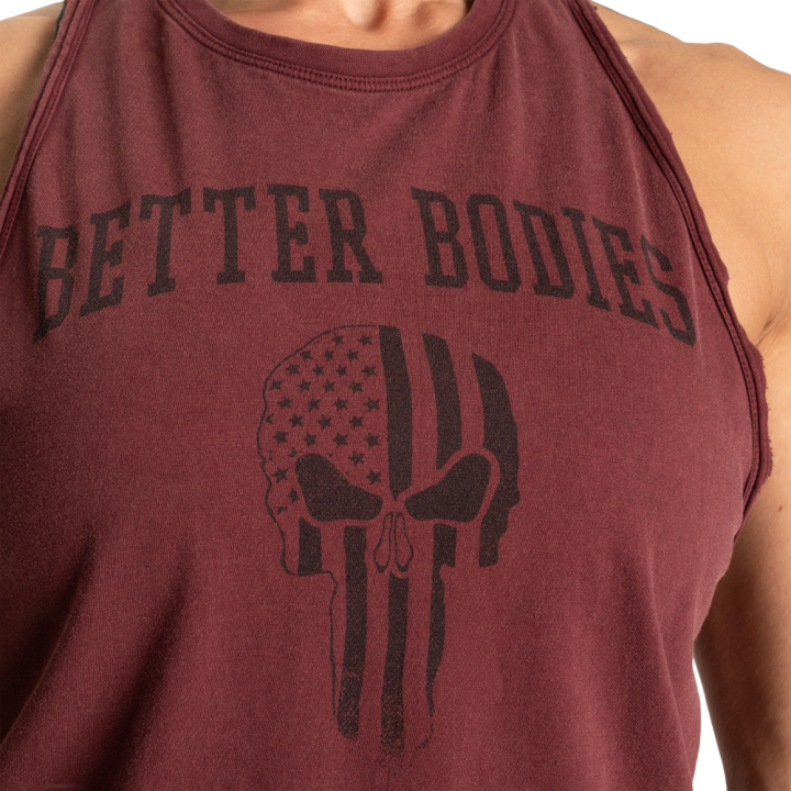 Women's Tank Top Skull Empire Better Bodies: Washed Cotton