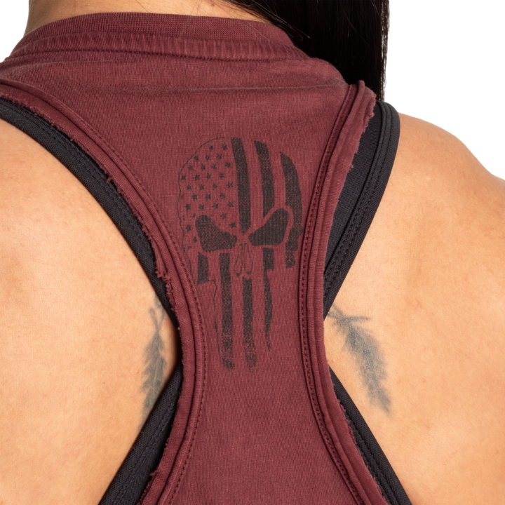 Women's Tank Top Skull Empire Better Bodies: Washed Cotton