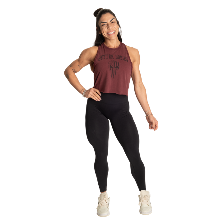 Women's Tank Top Skull Empire Better Bodies: Washed Cotton