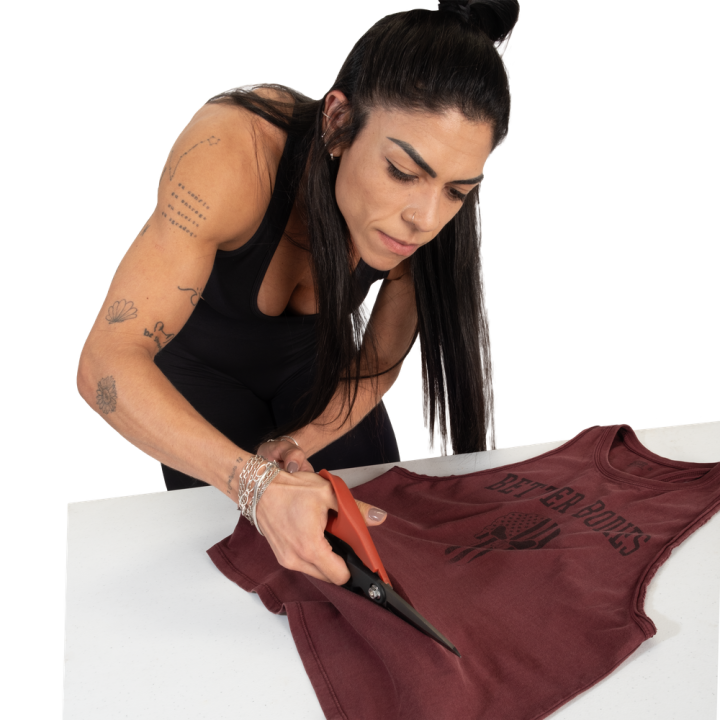 Women's Tank Top Skull Empire Better Bodies: Washed Cotton