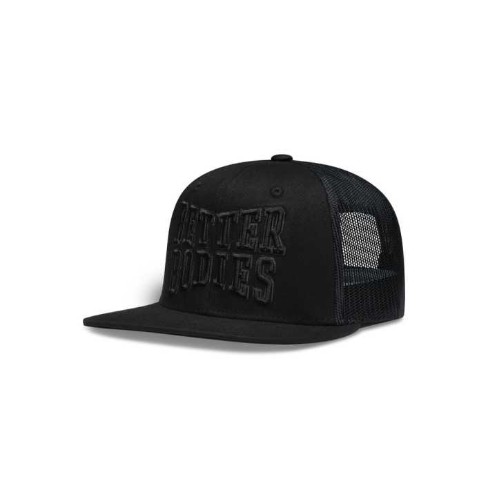 Flat Peak Snapback Cap Better Bodies: Cotton and Mesh
