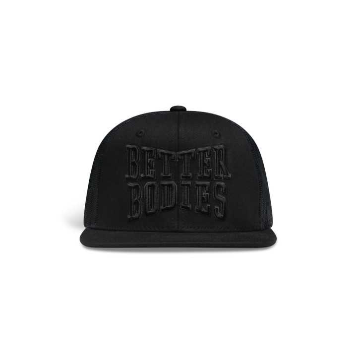 Flat Peak Snapback Cap Better Bodies: Cotton and Mesh