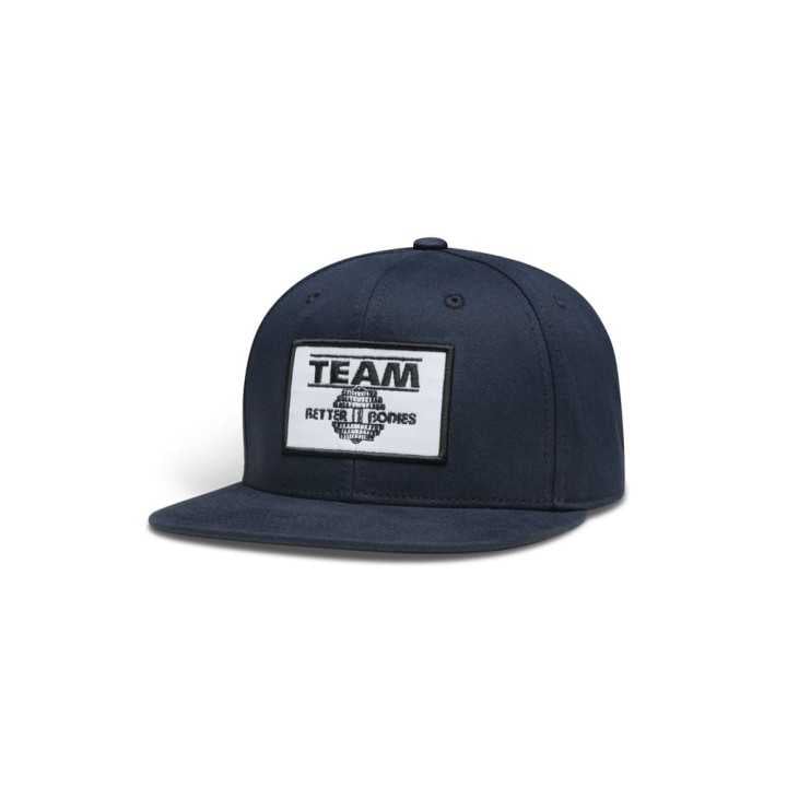 Cappellino visiera piatta Better Bodies: cotone e snapback