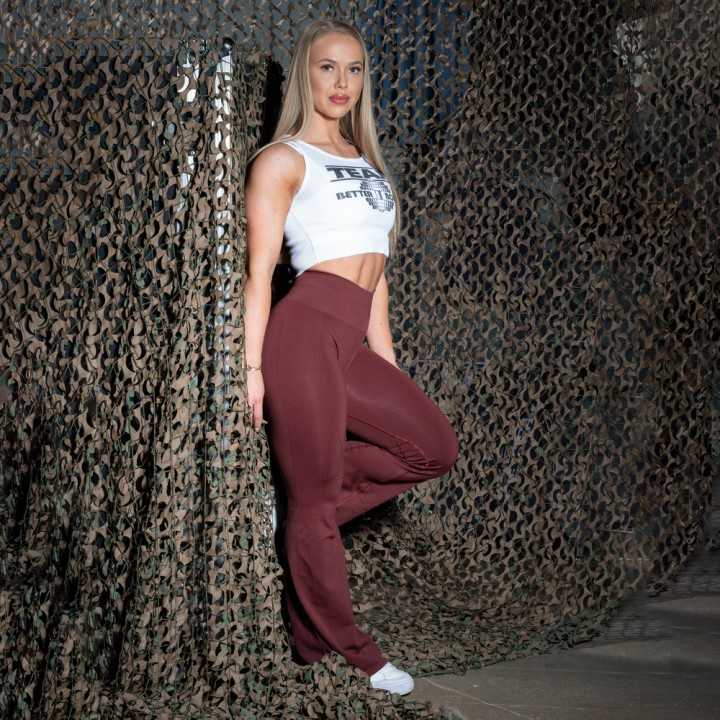 Leggings svasati senza cuciture Better Bodies: vita alta