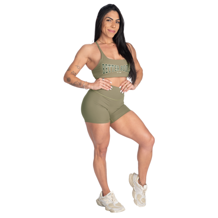 Women's High Waist Gym Shorts 1982 Standard Better Bodies