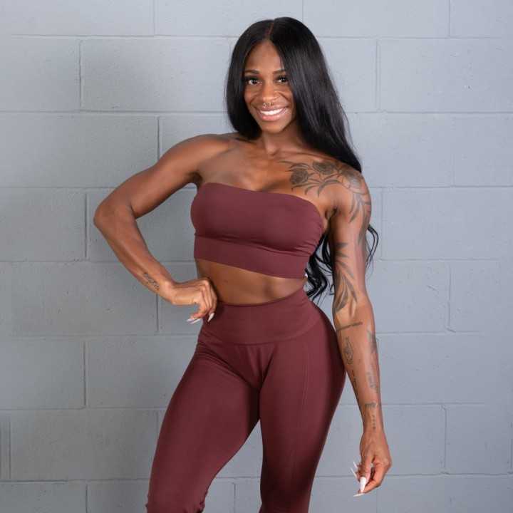 Reggiseno sportivo a fascia Better Bodies: senza cuciture