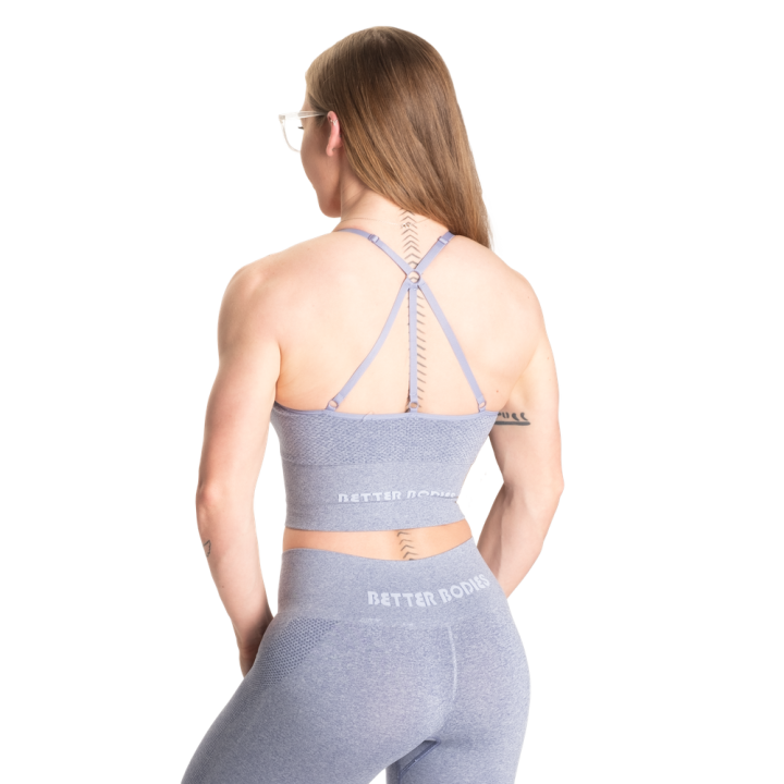 Cross Back Sports Bra Rockaway Better Bodies: seamless