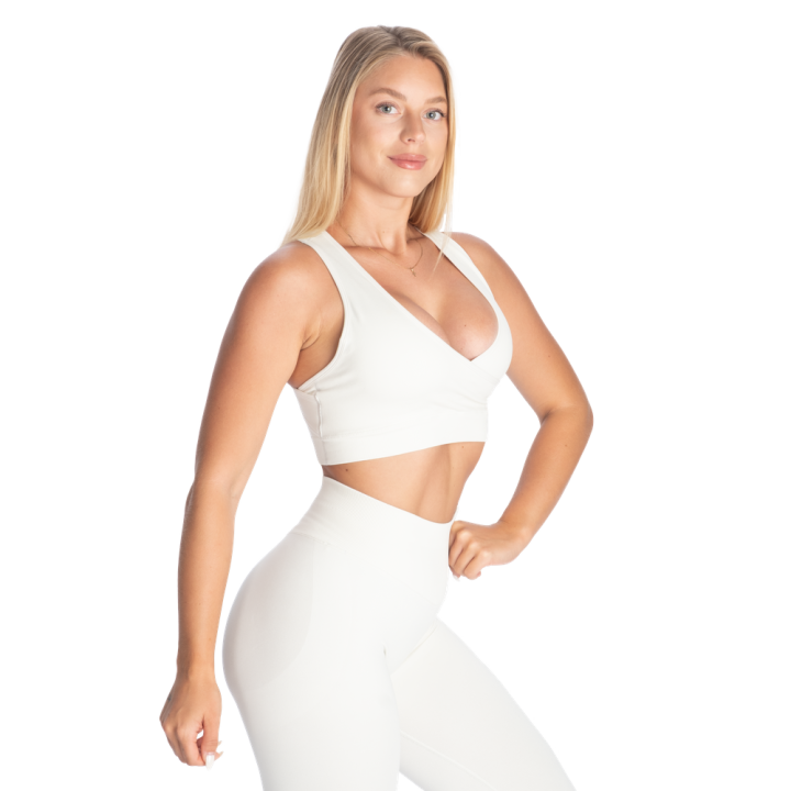 Seamless Sports Bra Better Bodies: Wrap Front Design