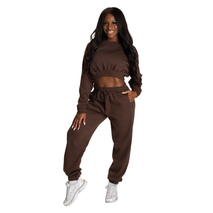 Felpa Crop Donna Empowered Better Bodies: 75% Cotone