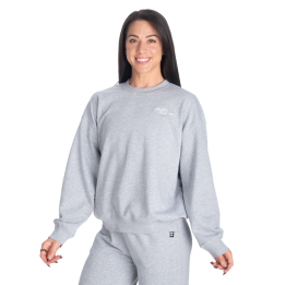 Felpa girocollo oversize donna Better Bodies: 60% cotone
