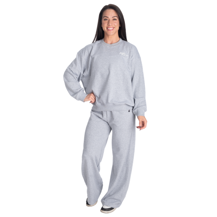 Felpa girocollo oversize donna Better Bodies: 60% cotone